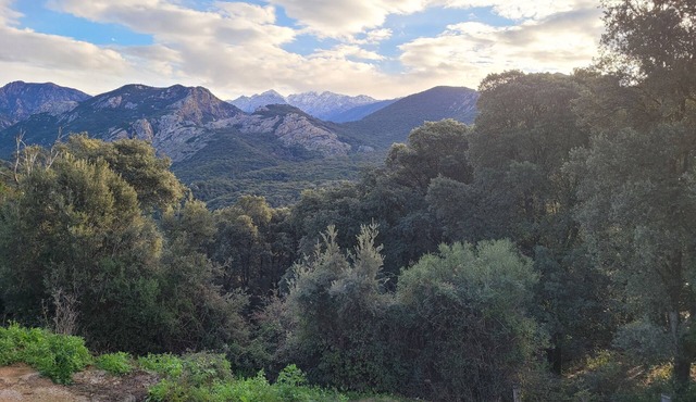 T3 apartment 15 minutes from the sea, facing the mountains