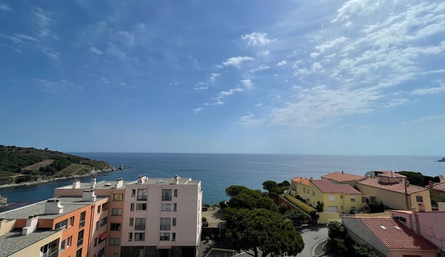 T3 Apartment in Banyuls-sur-Mer, loggia, secure parking