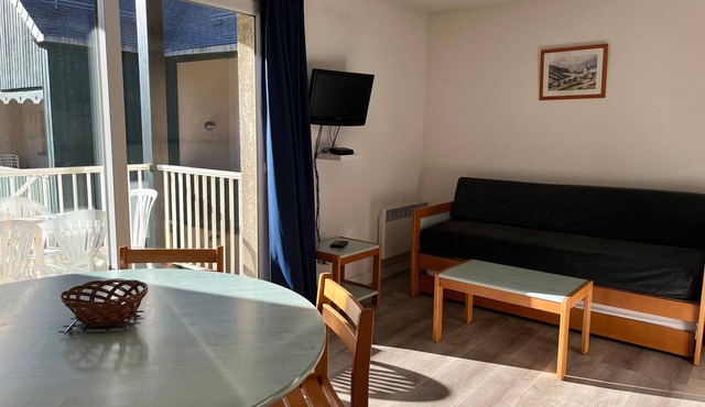 T3 apartment Peyragudes 6 ppl, balcony, ski-in, shuttle, spa, pets welcome, parking