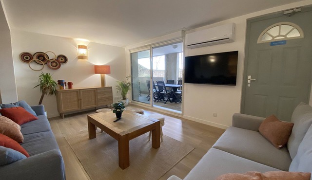 T3 Bord Canal du Midi Piscine