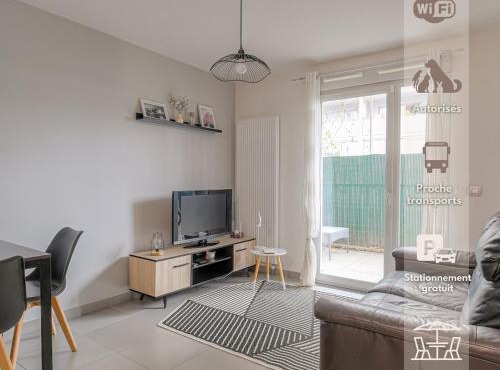 T3 calme & lumineux - idéal familles & pros à Villeurbanne