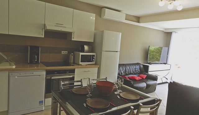 T3 cap edge of Antibes 100 meters from the beach