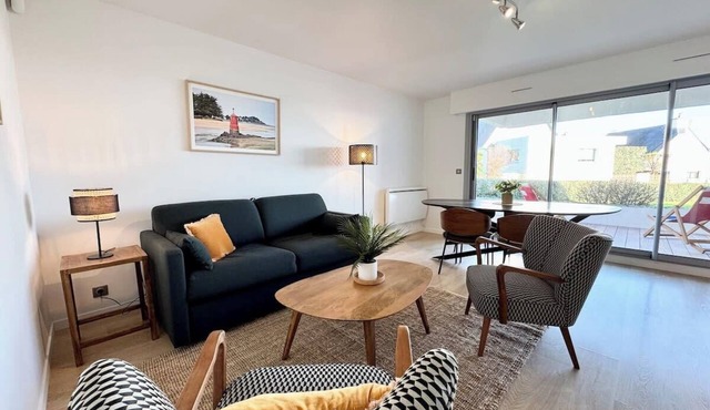 T3 cosy rénové - Terrasse - Face à l’océan