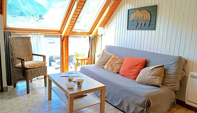 T3 Duplex 6 People, Parking, Equipped Kitchen, Near St Lary