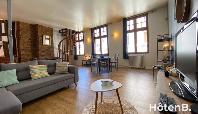 T3 Duplex charme de l'ancien - coeur de ville