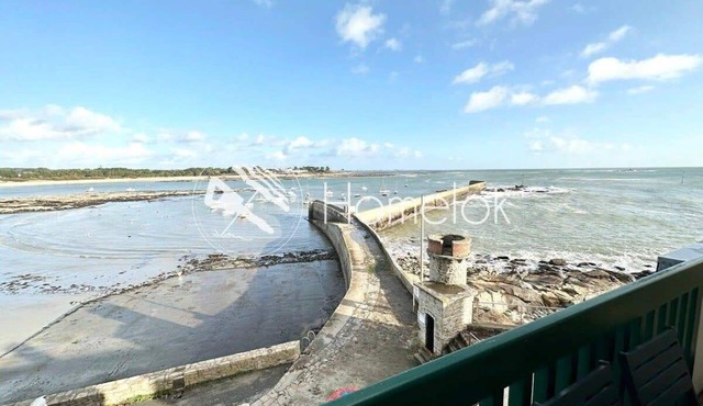 T3 Duplex – Vue mer 180° sur le port de Lomener