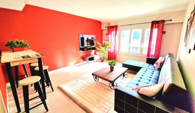 T3 Hyper Centre Lumineux et Calme 5min Gare