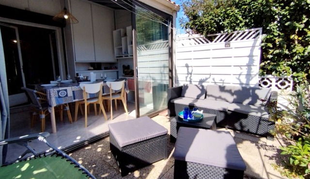 T3 Mezzanine Villa with Air Conditioning - 6 People - Parking - Saint-Pierre-La-Mer