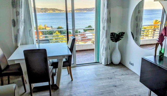 T3 Panoramic sea view - 200m from the beaches, nautical activities and shops