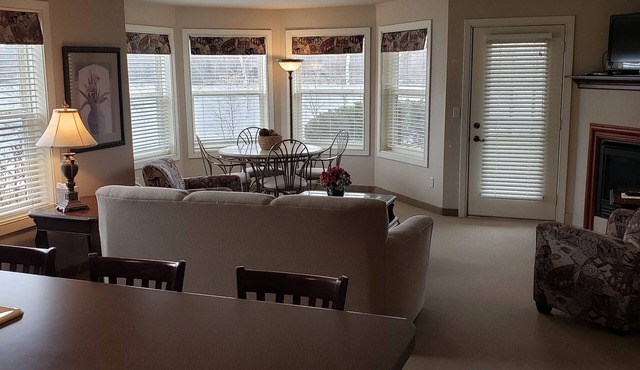 T316 is Spacious condo at Tagalong Golf Resort on Red Cedar Lake