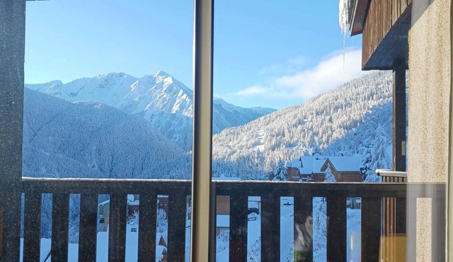 T4 3 bedrooms - 6 pers - 350 m. from cable car - Pra-Loup ski resort WINTER/SUMMER