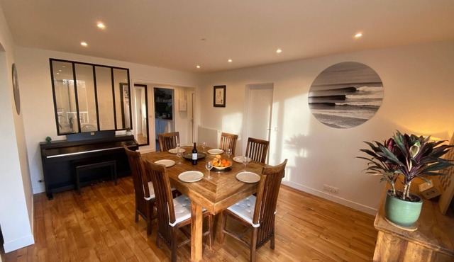 🌟 T4 cosy et modern in the heart of Anglet, beach at 5 min, parking & wifi