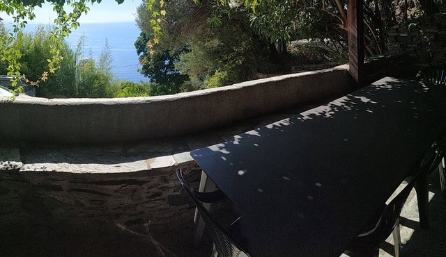 T4 house sea view, terrace with sea view