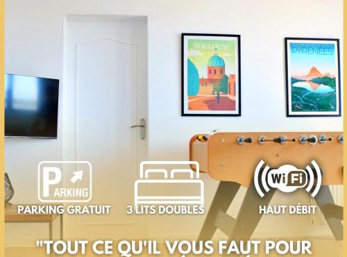 T4 Pro Groupes - 5min Airbus - 6pers - Parking