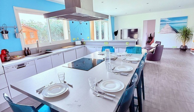 T5 family house - Domaine du grand Marquisat - Garden and Parking