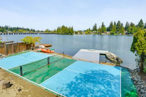 Tacoma Home on Steilacoom Lake with Dock!