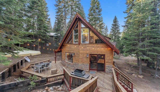 Tahoe Cabin Hot Tub Sauna