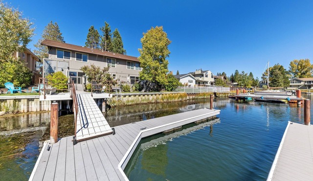 Tahoe Keys Villa - Pool Table, Sauna, Dock, Hot Tub, A/C