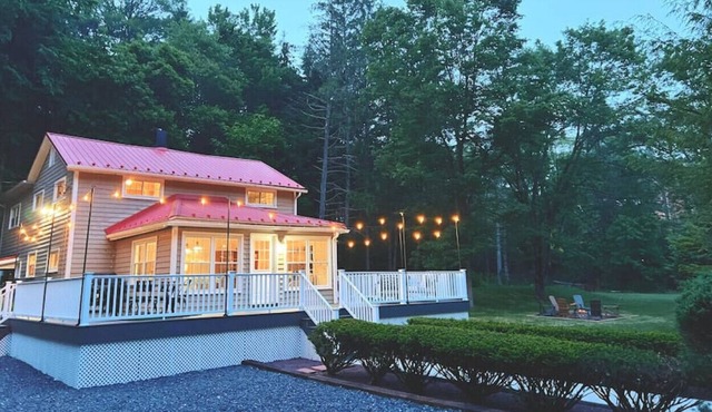 Take a hike. Make smores. Relax inside. Everything you want; right here!