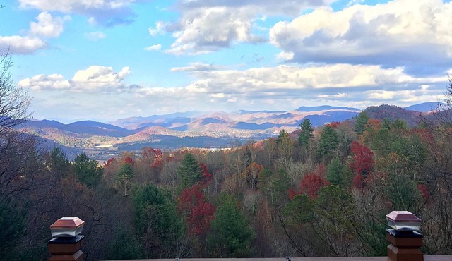 "Take A Paws" with rolling long-range view, convenient to town, and pet friendly