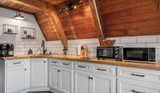 Take it easy at this unique and tranquil getaway.