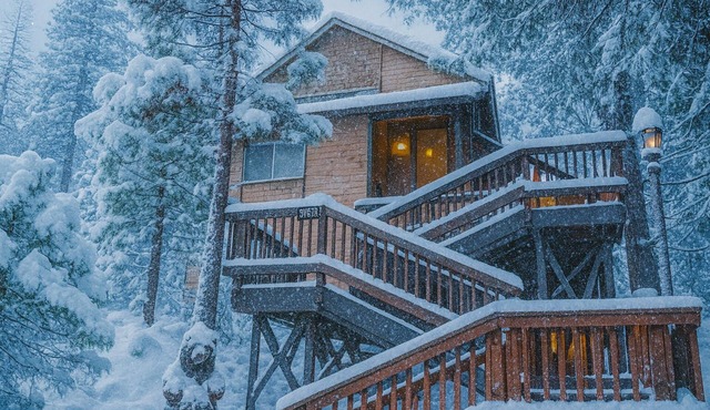 Tallwood Cabin: A Treetop Mountain Retreat