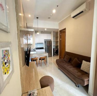 TAMAN ANGGREK MaLL CONNECTED 2 BEDROOM FLAT SUPER COMFORTABLE NEW FURNITURE LUXURIOUS BUILDING TAMAN ANGGREK RESIDENCE APARTMENT
