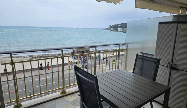 Tamanaco Beach Antibes Salis Studio with Sea View and Pool