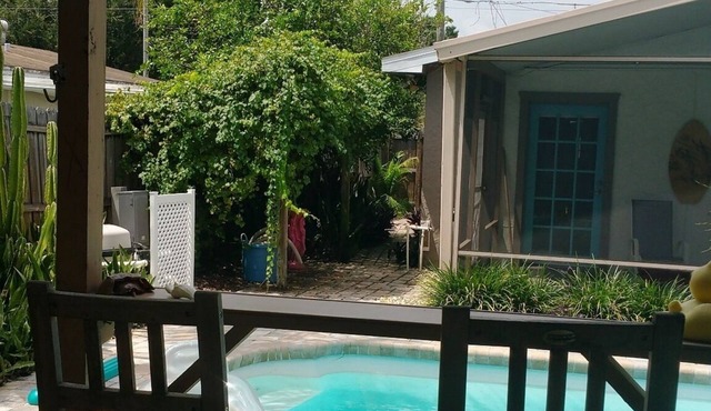 Tampa's Coolest Key West Style Pool Home & Cabana