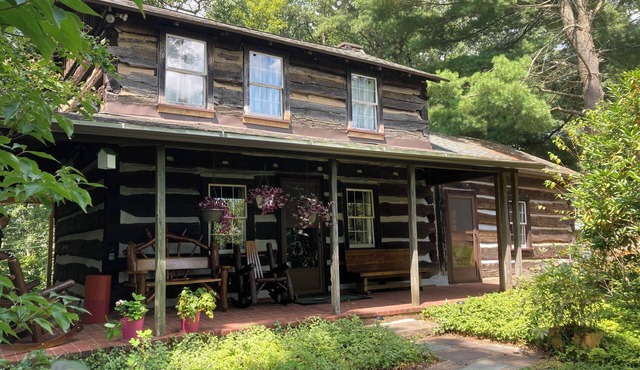 Tarry Moore Cottage . on Foxburg's historic fairways