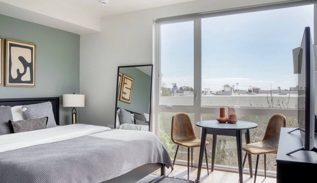 Tasteful Capitol Hill Studio w/Patio & W/D, Walkable Area, by Blueground