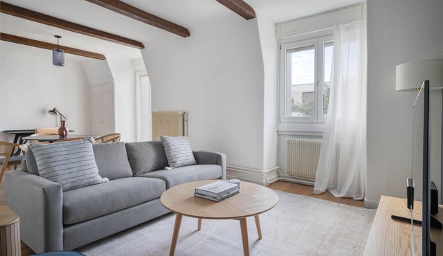 Tasteful Wipkingen 2BR w/Garden & Storage, nr Transport, by Blueground
