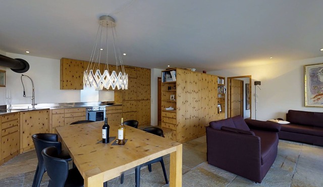 Tastefully furnished 3½-room apartment on the ground floor, ca.