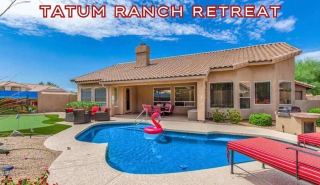 Tatum Ranch Retreat | Heated Pool & Backyard Fun