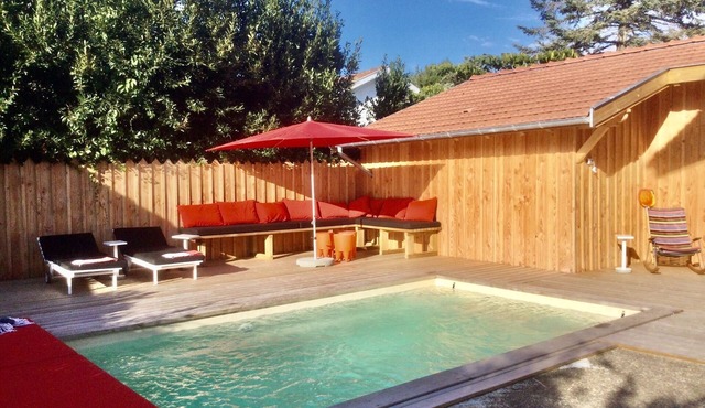 Taussat: Two steps from the beach, Villa "Poupille" renovated 10 sleeps