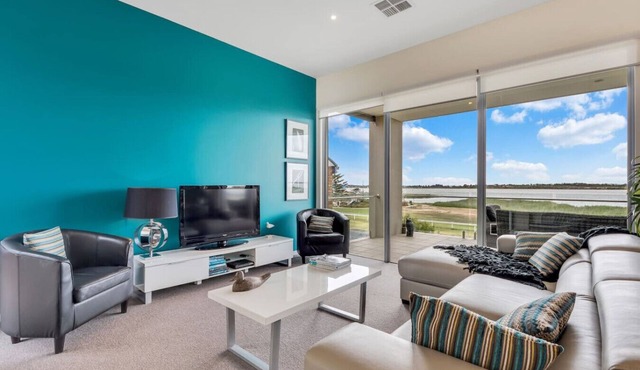 Teal by the River—Chill by the River