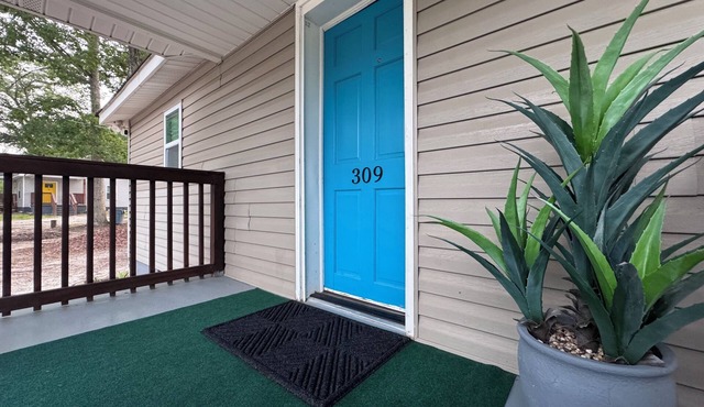 Teal Door: Charming 2-bedroom cottage with WiFi, AC in fabulous Simpsonville