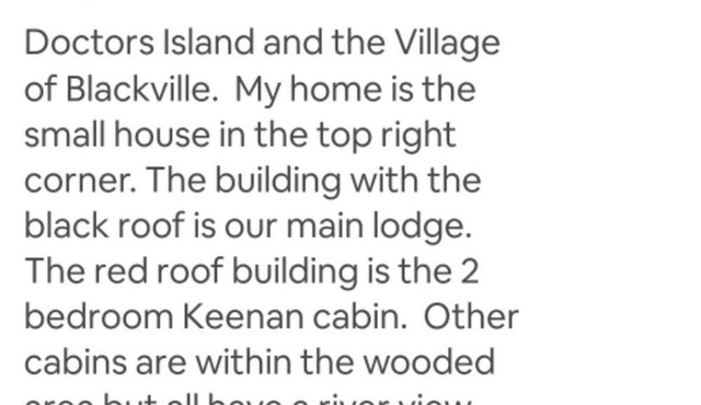 Ted William's cottage /Drs island