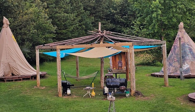 TeePee Village, Valley of the Cherokee National Forest, Ocoee Hiwassee River