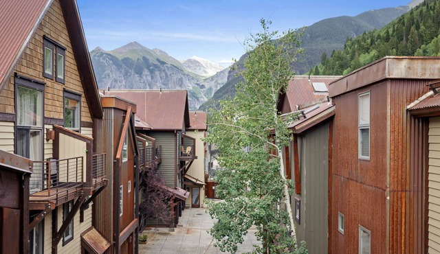 Telluride Resort View at Double Diamond, Ski-in/out, mountain views and hot tub!