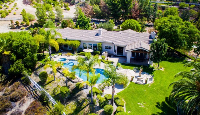 Temecula Wine Country Estate with sweeping views of Temecula Valley