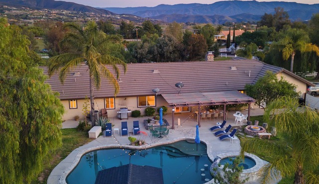 Temecula Wine Country Home w/Pool, Hot Tub, Game Room & Vineyard Views