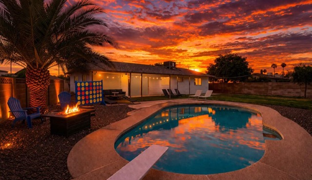 Tempe Resort - Pool + Diving Board, 4BR