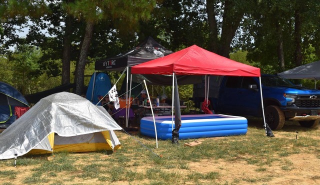 Tent/Car Camping Rock The South in Cullman, Alabama 1/2 mile walk.