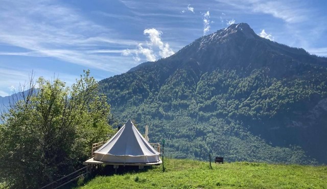 Tent holidays Into the Wäid "Panorama tent"