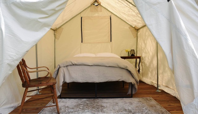 Tent Platform 3 | Pond View Glamping Tent