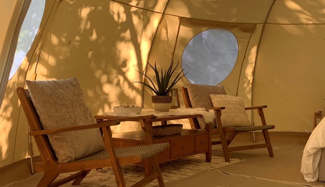 Tent "The Glade" with Private Terrace & Private Garden