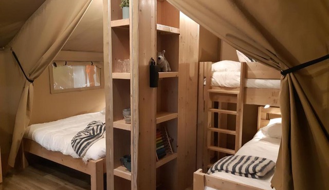 Tente Familiale au Camping Hautoreille