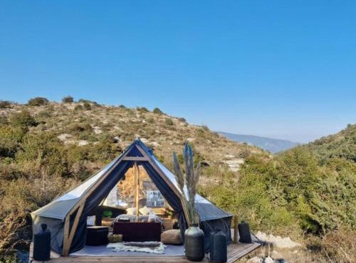 Tente Lodge transparente a 45 min de Nice VOIE LACTEE