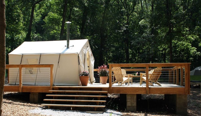 Tentrr Signature Site - Fern Creek at Azimuth Acres - Coleman Cooking Site